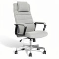 **Ergonomische kantoorstoel met verstelbare rugleuning en hoofdsteun**